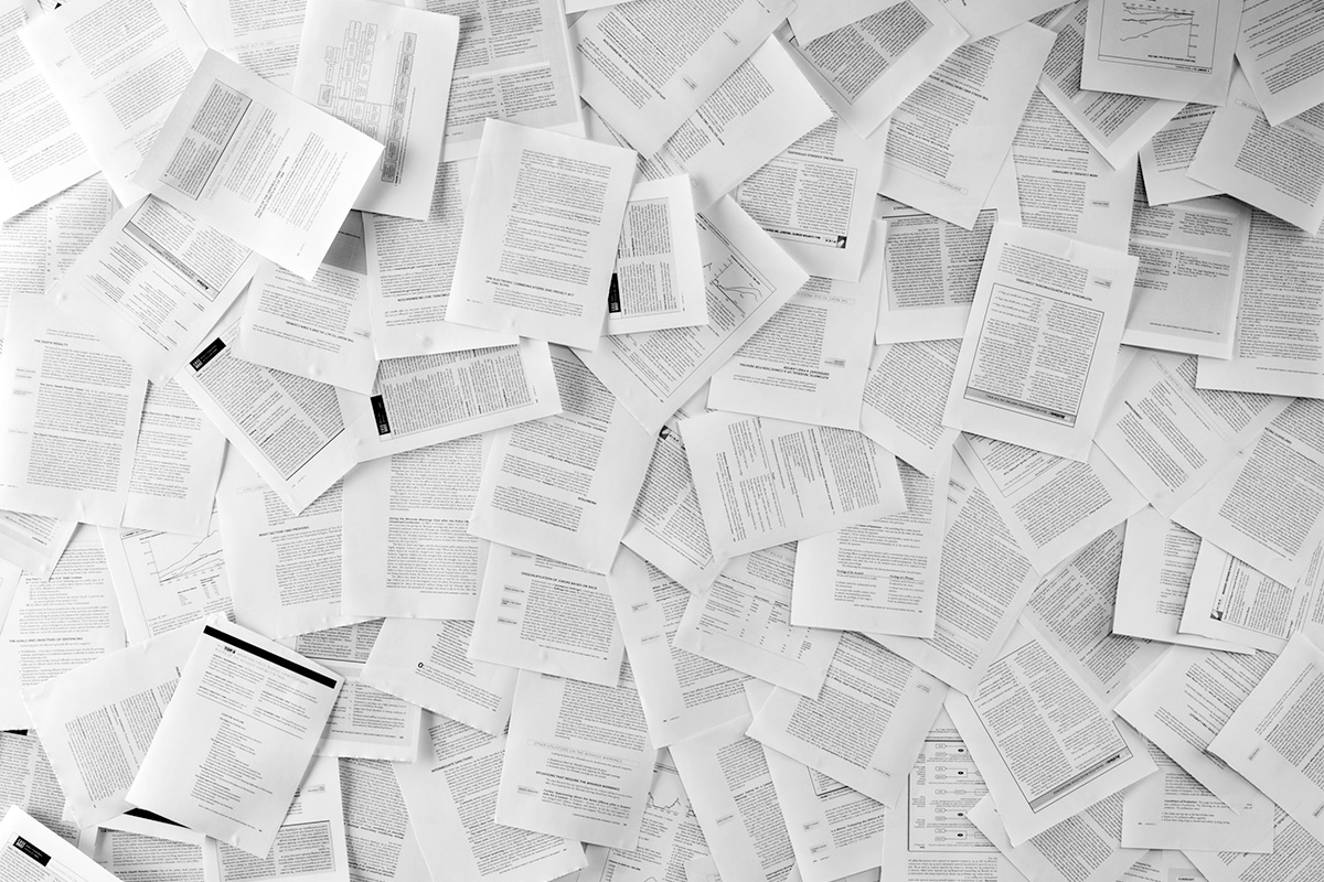 Paperwork - original, verified and certified documents 